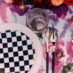 Trendables Spoons Black/Gold | 20 Count