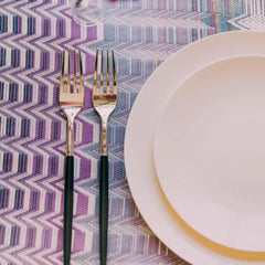 10 In. Macchiato Design Plastic Plates | 120 Count