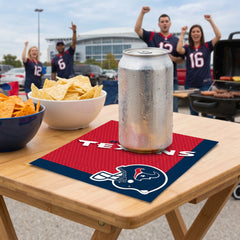 Houston Texans NFL Lunch Napkins - 6.5 In. x 6.5 In. - 36 Pack