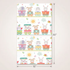 Baby Train Adventure Gift Wrap