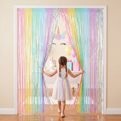 Pastel Curtain Door Decoration