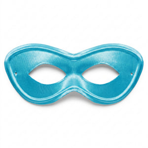 Turquoise Superhero Domino Mask - Costume Accessory