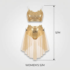 Gilded Glamour Corset Costume - Women's S/M