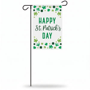 St. Patrick's Day Metal Yard Stake Canvas Sign