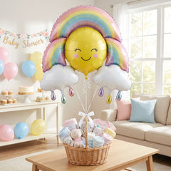 Cheerful Rainbow & Sunshine AirLoonz Balloon