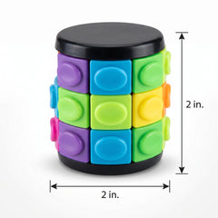 Colorful Mini Cylinder Puzzle Game