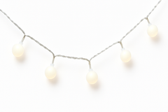 Mini Globe LED String Lights - Warm White, Battery Operated