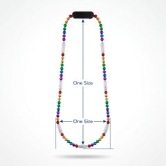 Festive Green Light-Up Necklace
