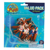 Pirate Figures - 12 Count