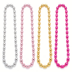 Team Bride Bachelorette Bead Necklaces - 24 Pack