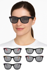 Retro 80s Neon Party Sunglasses - 10 Pack