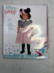 Infant Minnie Mouse Pink Halloween Costume with Headband