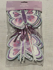 Magical Butterfly Flutter Paper Wands - 8 Pack