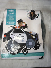 On Patrol Adaptive Police Car Costume for Kids