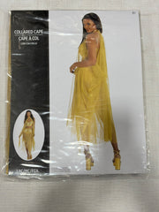 Enchanting Gold Capelet for Halloween