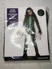 Glow Reaper Skeleton Halloween Costume for Girls