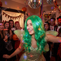 Festive Green Body Wave Wig