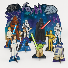 Star Wars Galaxy of Adventures Table Decorating Kit - 11 Piece Set