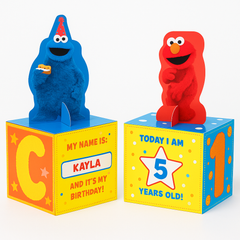 Sesame Street Customizable Table Centerpiece Decoration Kit