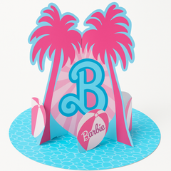 Malibu Barbie Pop-Up Centerpiece for Kids' Birthday Parties