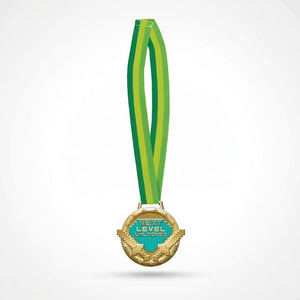 Pixel Party Deluxe "Next Level Unlocked" Medal