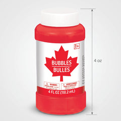 Canada Day Celebration Bubble Pack, 4 oz, 6-Pack