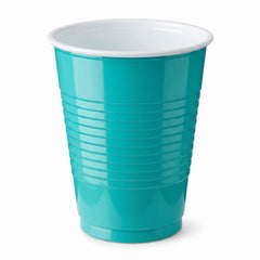18oz Medium Royal Blue Plastic Cups