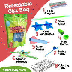 8 Piece Premium Goodie Bag With toys