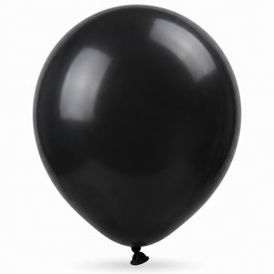 Black Pearl Latex Balloons 12-Inch, 15-Pack