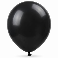 Black Pearl Latex Balloons 12-Inch, 15-Pack