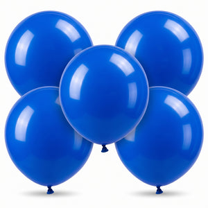 Royal Blue 24" Latex Balloons - 4 Pack