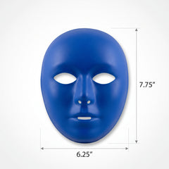 Royal Blue Full Face Mask - Team Spirit Costume Accessory
