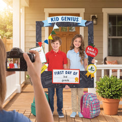 Customizable Back to School Giant Photo Frame Kit with Fun Add-Ons