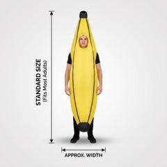 Inflatable Banana Costume - Rasta Imposta