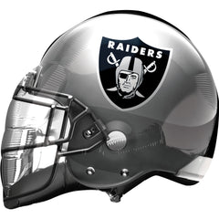 Las Vegas Raiders Helmet Foil Super Shape Balloon -21 inch