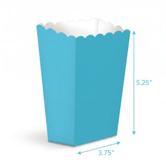Mini Popcorn Treat Boxes, 5-Pack, Blue