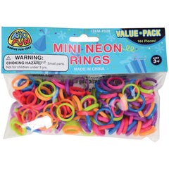 Mini Neon Rings (Sold By Gross) - 144 Count