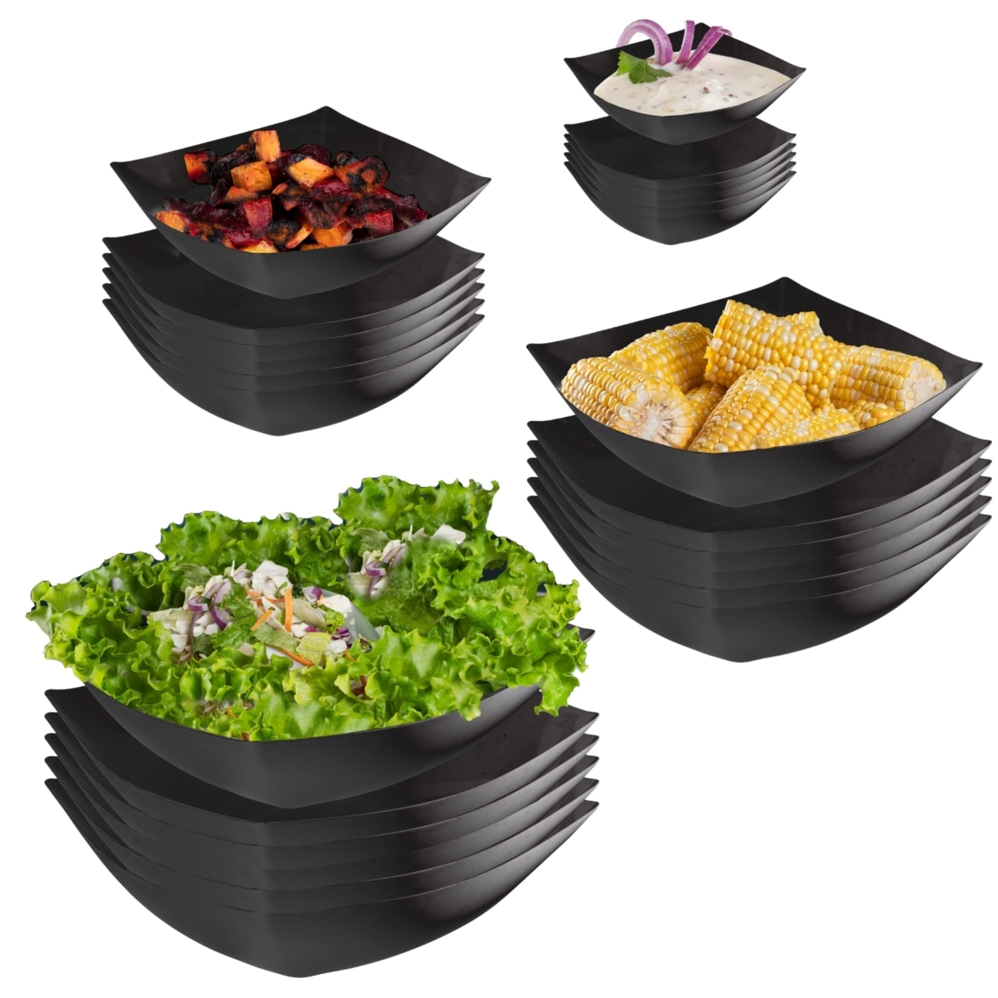 32 Oz. Convex Bowl | Black
