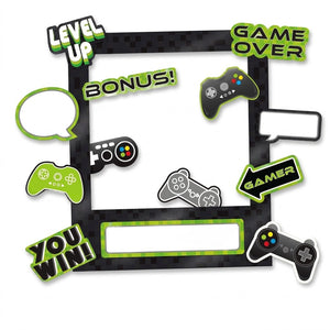 Level Up Gamer-Themed Customizable Photo Frame Kit