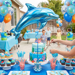 Ocean Dolphin Foil Super Shape Balloon - 26"