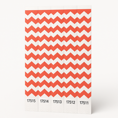 Red Chevron Waterproof Wristbands - 500 Pack