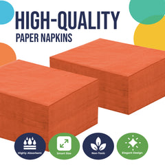Little Gym - Orange Luncheon Napkins - 50 Ct.