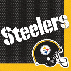 Pittsburgh Steelers NFL Luncheon Napkins - 6.5 In. x 6.5 In.