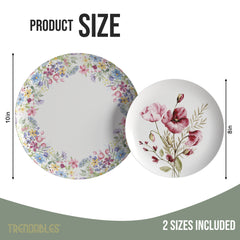 Earthtrends Provincial Design Plates Combo Set 16/16.