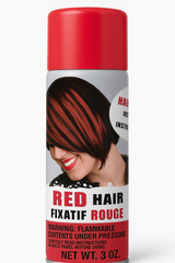 Vibrant Red Temporary Hair Spray - 3 oz