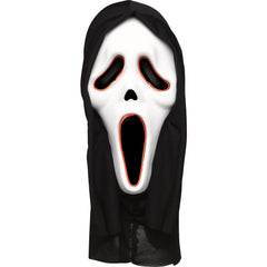 LED Light-Up Ghost Face Halloween Mask