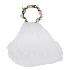 Ginger Ray Bride-to-Be Headband with Veil