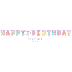 Enchanted Unicorn Add-An-Age Birthday Banner