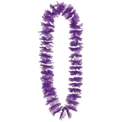 Vibrant Purple Lei - 40"