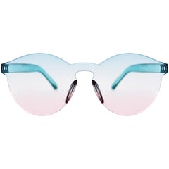 Vibrant Pastel Frameless Glasses